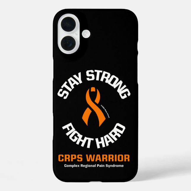 STAY STRONG FIGHT HARD...CRPS Case-Mate iPhone CASE (Back)
