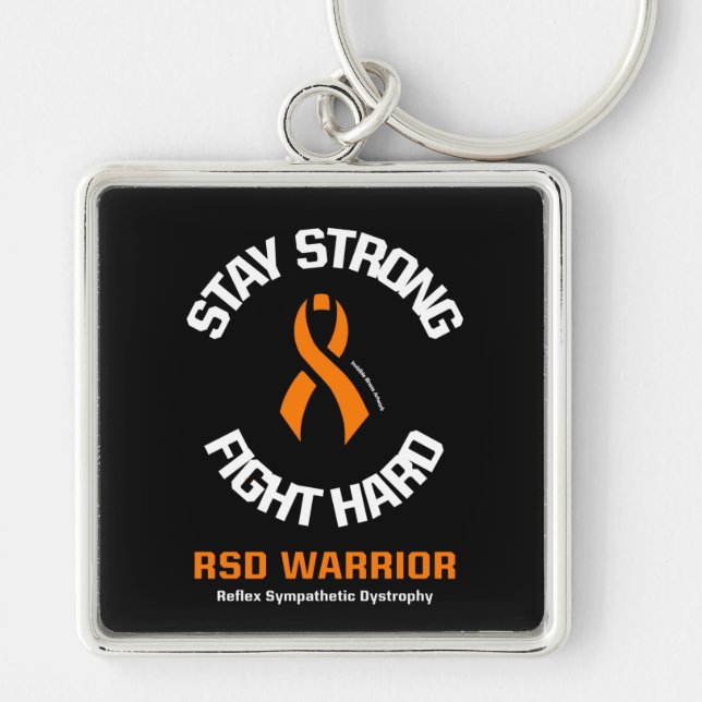 STAY STRONG FIGHT HARD...RSD KEY RING (Front)