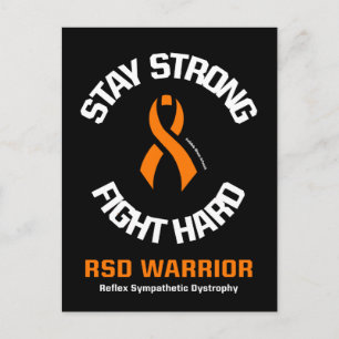 STAY STRONG FIGHT HARD...RSD POSTCARD