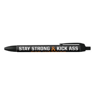 STAY STRONG KICK...RSD BLACK INK PEN