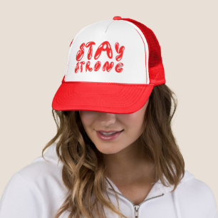STAY STRONG motivational graffiti style            Trucker Hat