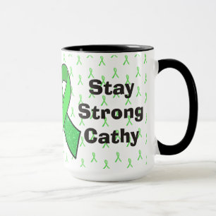 "Stay Strong" Personalised Lyme Awareness  Mug