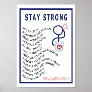 Stay Strong Poster