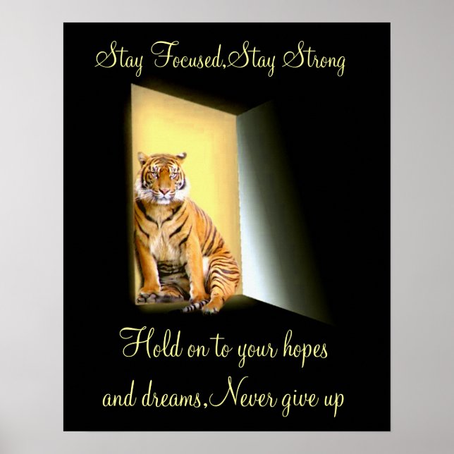 Stay strong,Stay Focused_ Poster (Front)