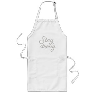 Stay Strong Tri-Blend Shirt Long Apron