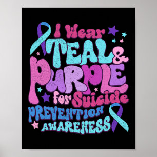 Stay Suicide Prevention Awareness Mental Health I Poster