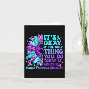 Stay Sunflower Suicide Prevention Awareness Week S Card