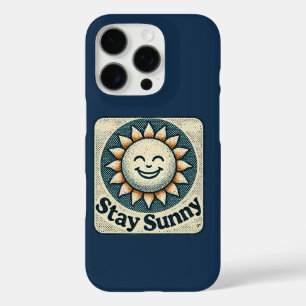 Stay Sunny Happy Sunshine iPhone 16 Pro Case