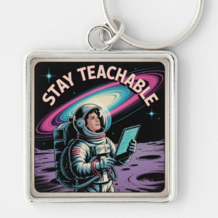 Stay Teachable Key Ring