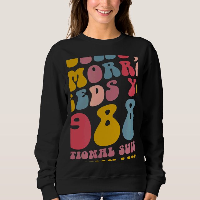 Stay Tomorrow Needs You 988 Mental Health Awarenes Sweatshirt (Front)