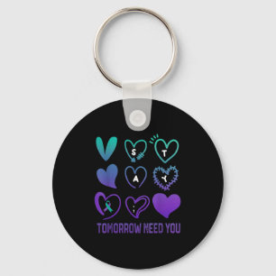 Stay Tomorrow Needs You Suicide Prevention Awarene Key Ring