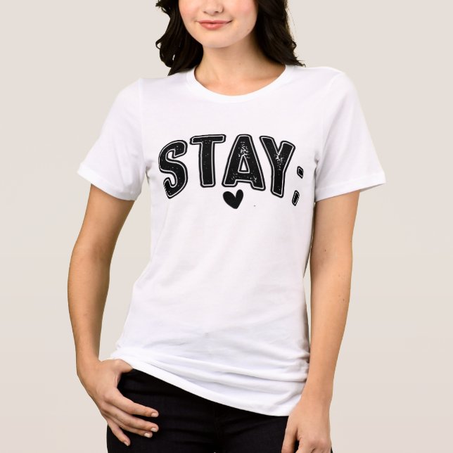 Stay Tri-Blend Shirt (Front)