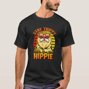 Stay Trippy Little Hippie Retro Vintage 70'S Cool T-Shirt