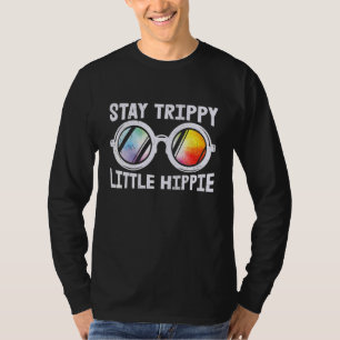 Stay Trippy Little Hippie Tie Dye Sunglasses Vinta T-Shirt