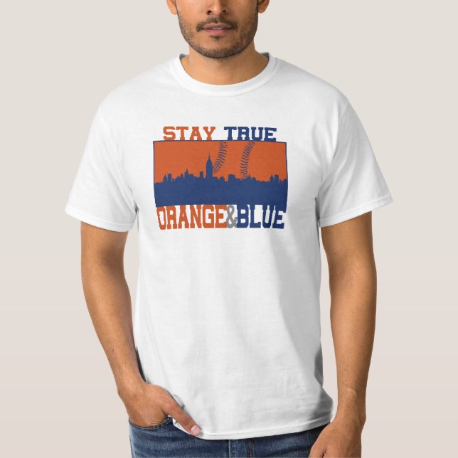 Stay True Orange & Blue T-Shirt (Front)