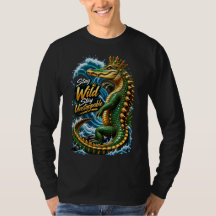 , Stay Unstoppable – Crocodile Ocean T-Shirt 