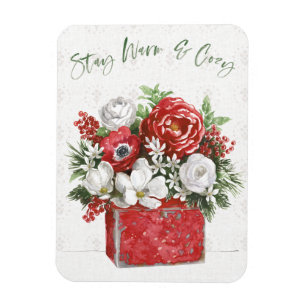 Stay Warm & Cozy Magnet