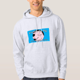 Stay warm in your Freddy the Pig Hoodie