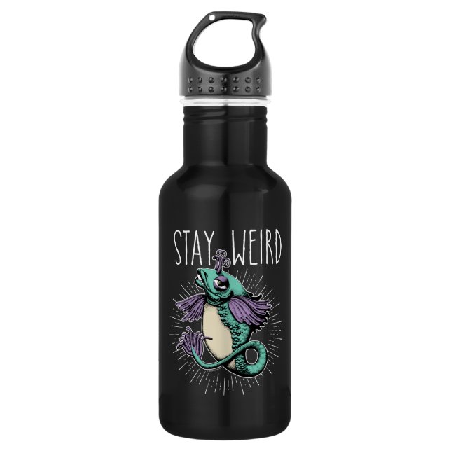 Stay Weird 532 Ml Water Bottle (Front)