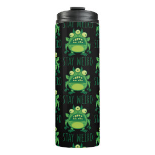 Stay Weird Alien Monster Thermal Tumbler