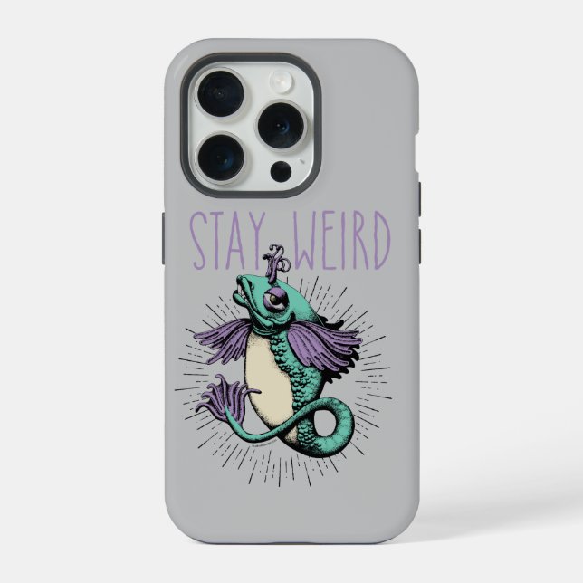 Stay Weird Case-Mate iPhone Case (Back)
