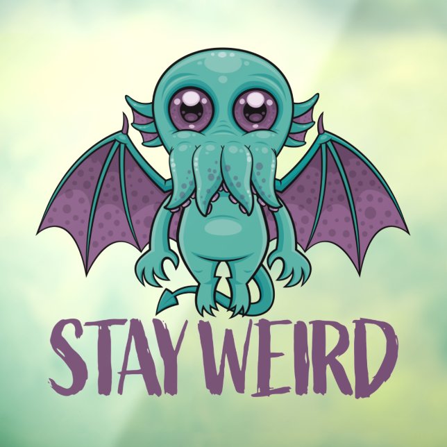 Stay Weird Cute Cthulhu Monster (Sheet 3)