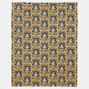 Stay Weird Fleece Blanket