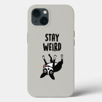 Stay Weird Funny Boston Terrier Dog