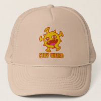 STAY WEIRD funny crazy creature surprise gift