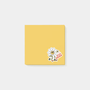 Stay Weird Skateboarding Daisy Post-it Notes
