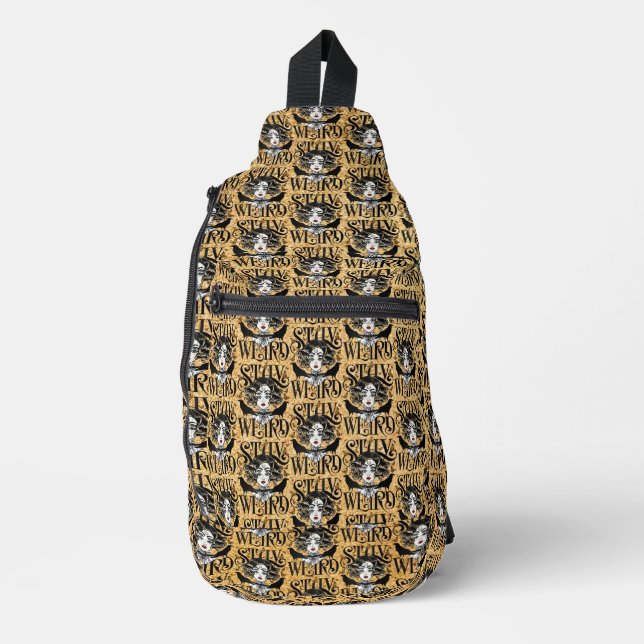 Stay Weird Sling Bag (Front)