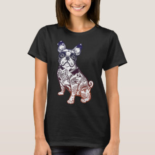 Stay Weird - Vintage French Bulldog Tattoo Pet Lov T-Shirt