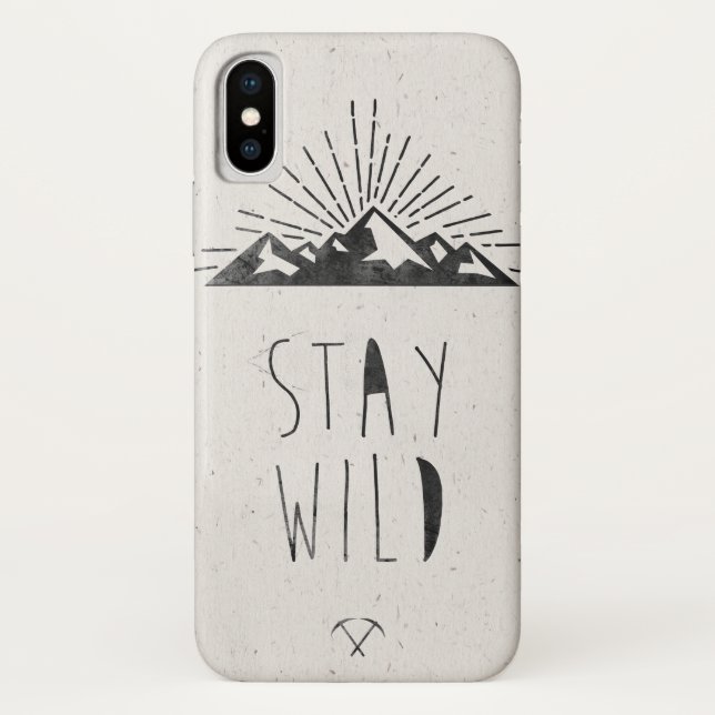 Stay wild Case-Mate iPhone case (Back)