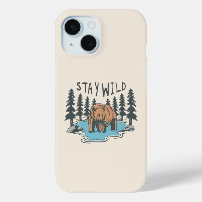 Stay Wild Case-Mate iPhone Case (Back)