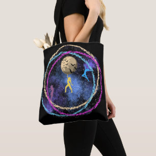 Stay wild - Dance Moon Galaxy Tote Bag