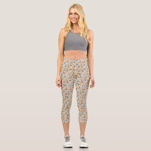 Stay Wild, Flower Child Capri Leggings