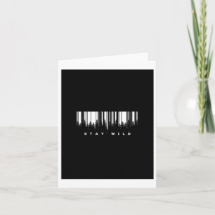 Stay Wild Graphic Tee Wilderness And Adventure Aes Card