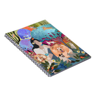 STAY WILD GYPSY CHILD - spiral notebook