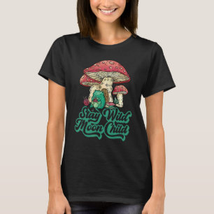 Stay Wild Moon Child Mushroom For Teens Girls And T-Shirt