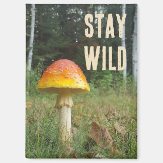 Stay Wild mushroom magnet