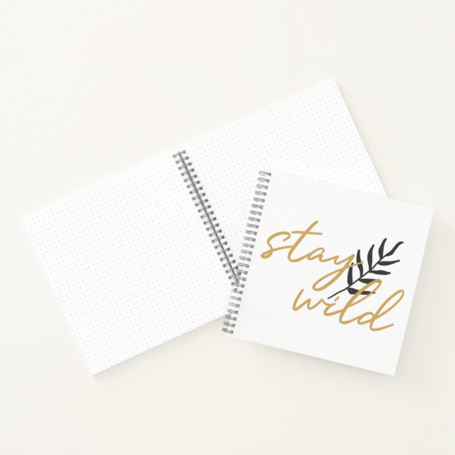 Stay Wild Notebook (Inside)