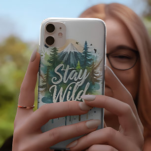 Stay Wild Phone Case Nature Art Armour