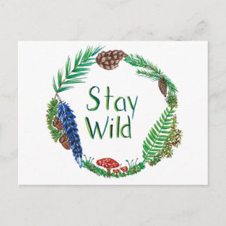 Stay Wild Postcard