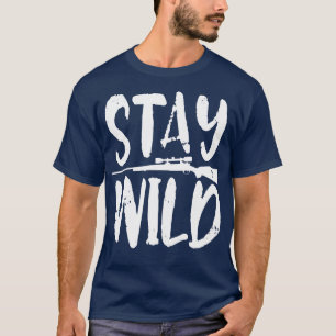 Stay Wild white T-Shirt