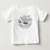 Stay-wild-wildlife-camping T-Shirt Classic Round S
