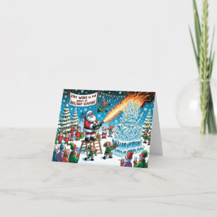 Stay Woke To The Magic Of Holiday Season Card