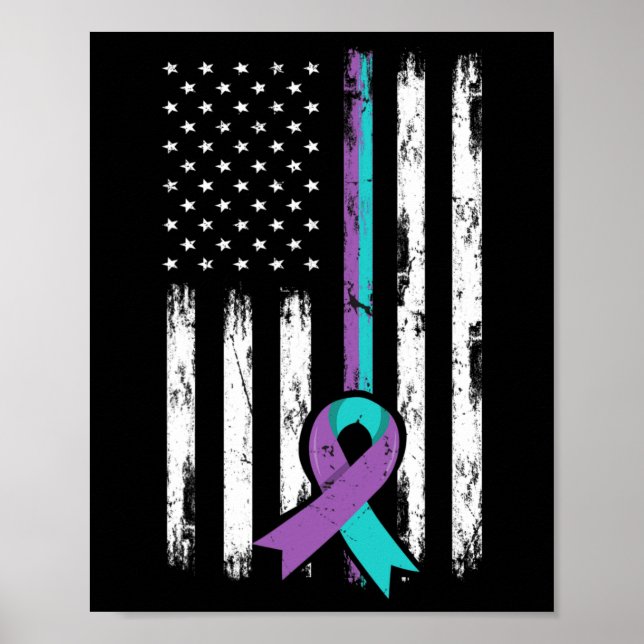 Stay Your Life Problems Suicide Prevention Awarene Poster (Front)
