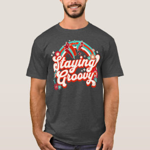 Staying 60s Vintage 70s Retro Saying Hippie Positi T-Shirt