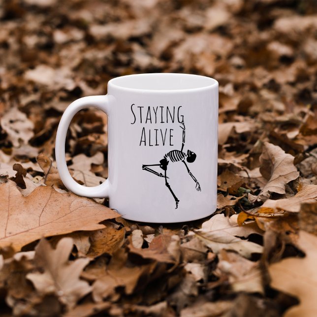 Staying Alive Halloween  Coffee Mug (Creator Uploaded)