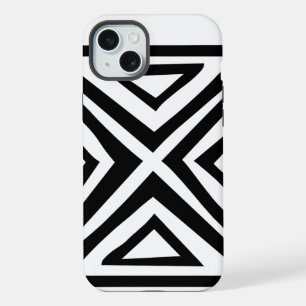 Staylish Retro Newest Geometric Pattern Case- iPhone 15 Plus Case